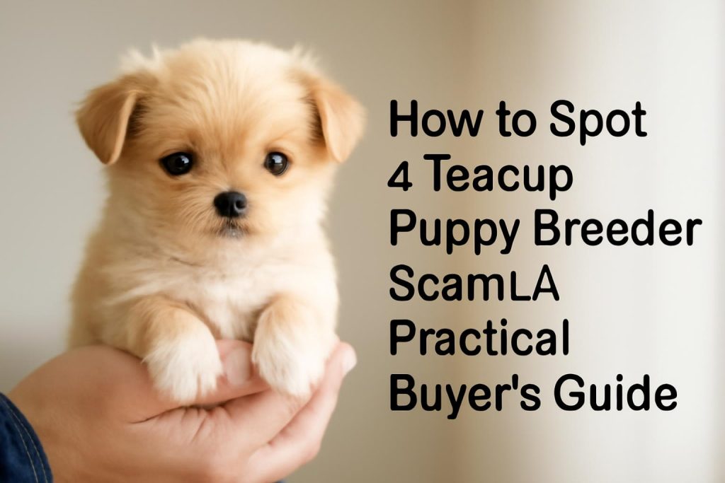 teacup puppy breeder scam warning - How to Spot a Teacup Puppy Breeder Scam: A Practical Buyer’s Guide